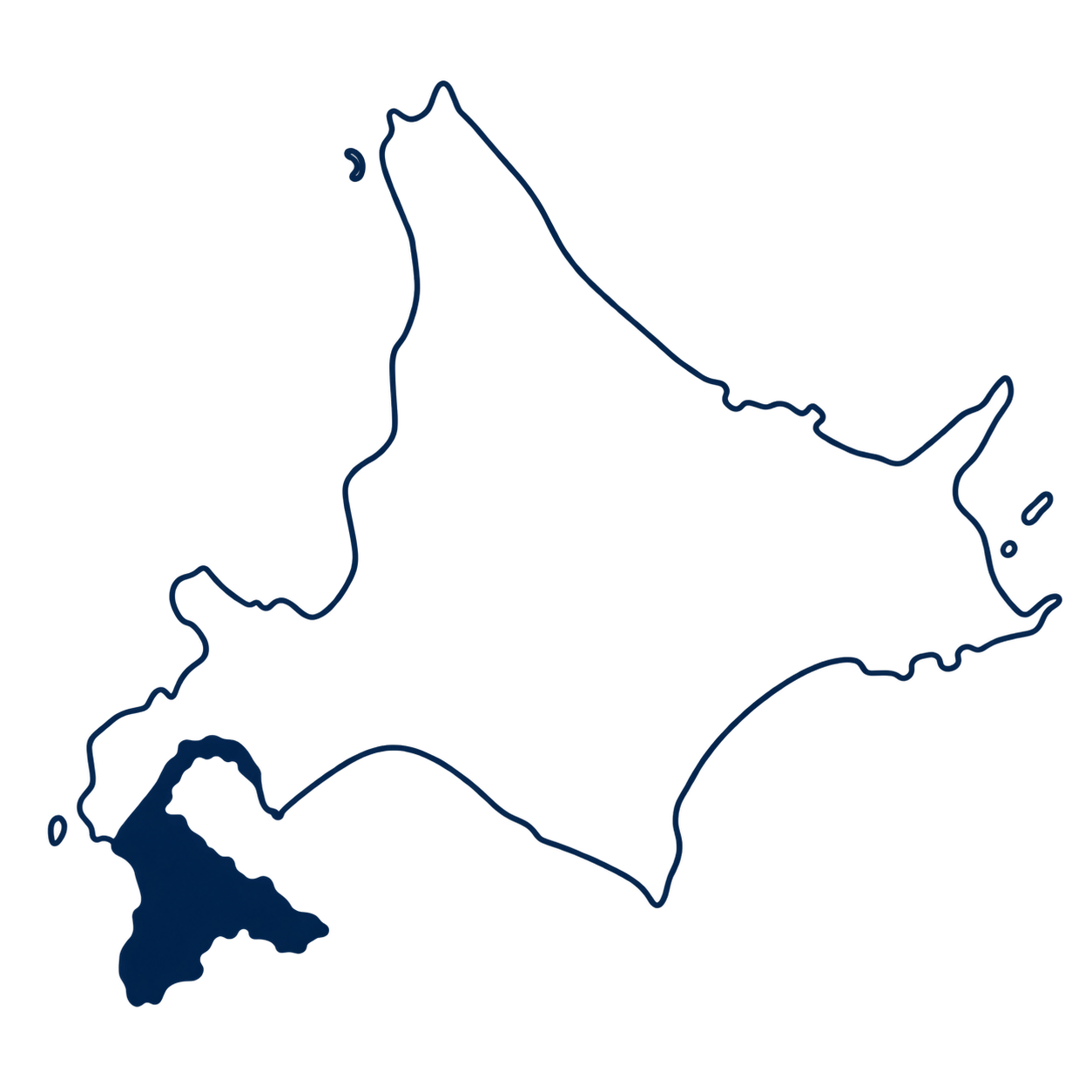 北海道の道南エリア