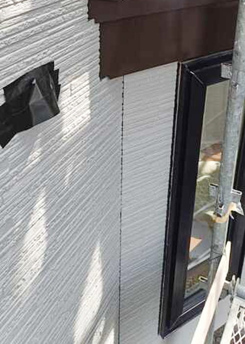 シーリングの新設工事施工前