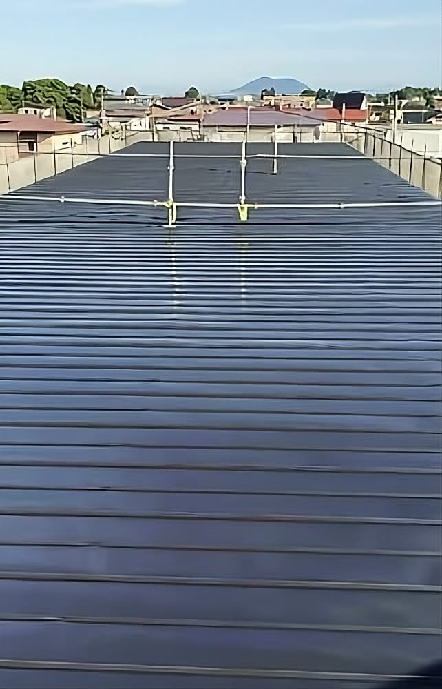 アパート屋上塗装施工後