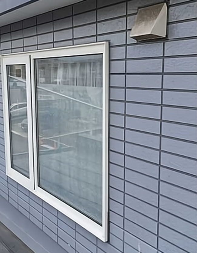函館戸建て住宅のシーリング施工後