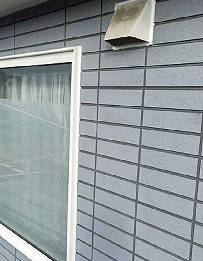 函館戸建て住宅のシーリング施工前